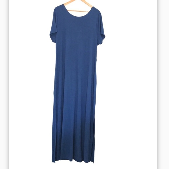 Nwt Eloquii Elements twist back detail jersey maxi dress multiple plus sizes - Picture 2 of 9